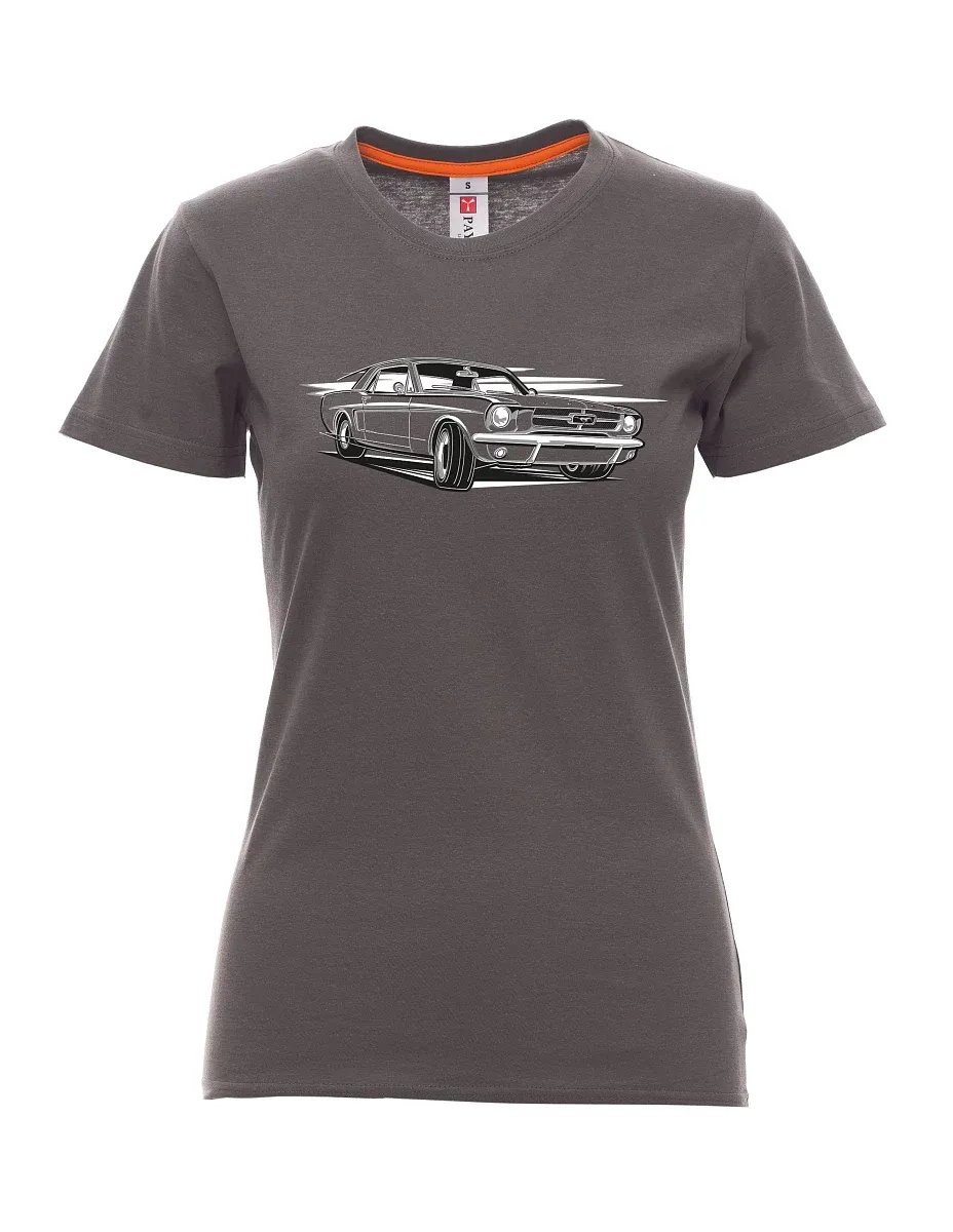 Maglia da donna colore del fumo Mustang