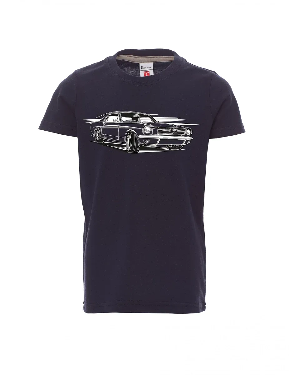 Maglia da bambino navy Mustang