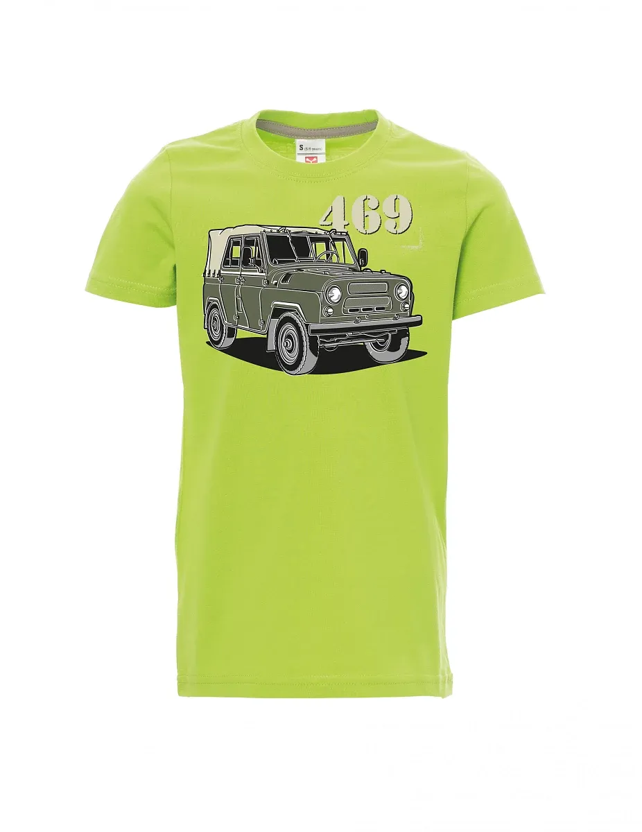 Maglia da bambino verde chiaro UAZ 469