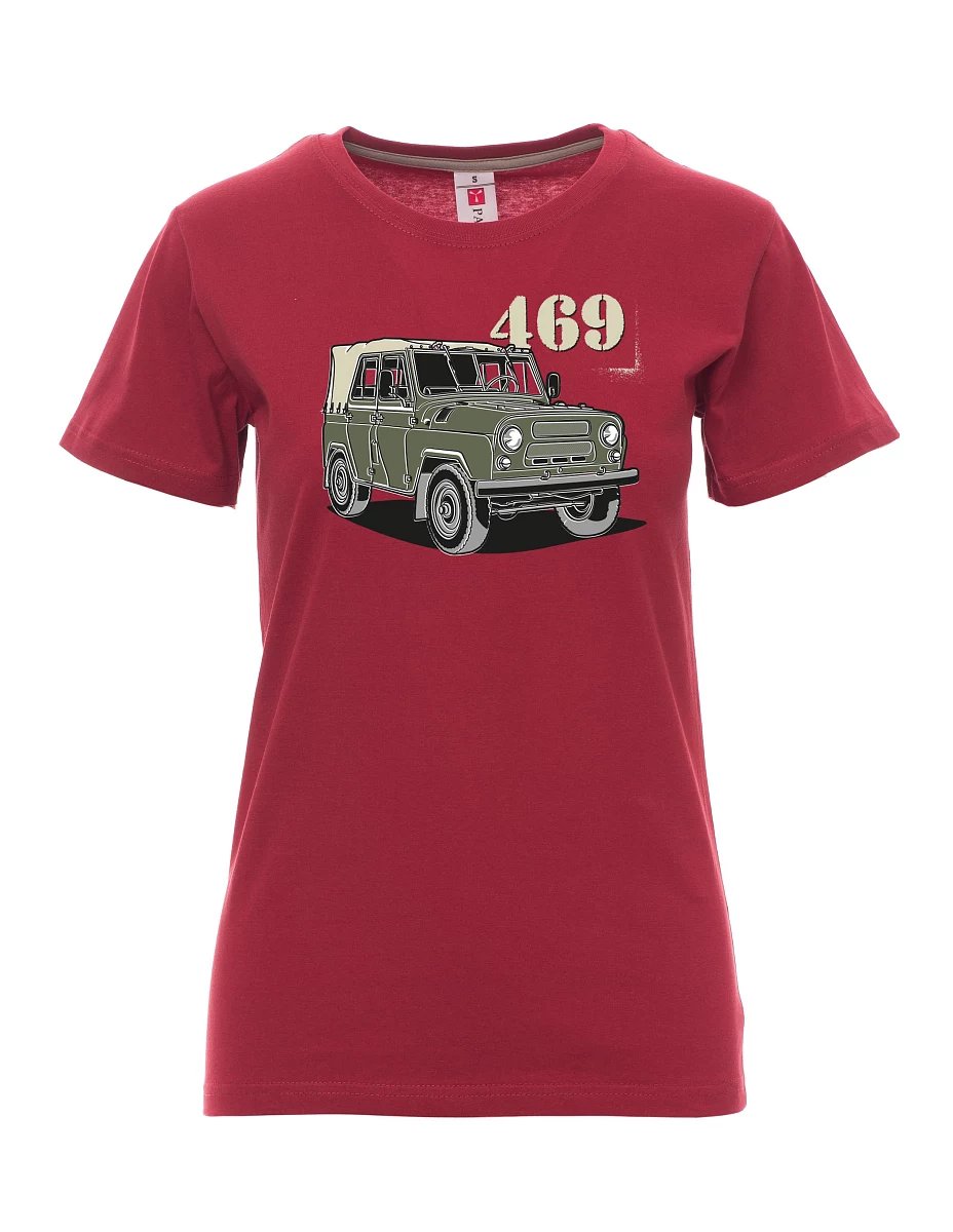 Maglia da donna colore bordeaux UAZ 469