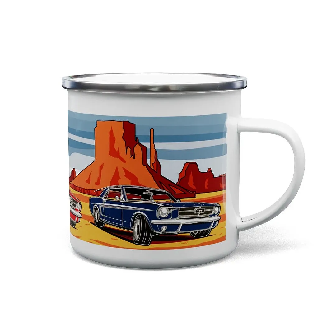 Tazza di alluminio Mustang 330 ml