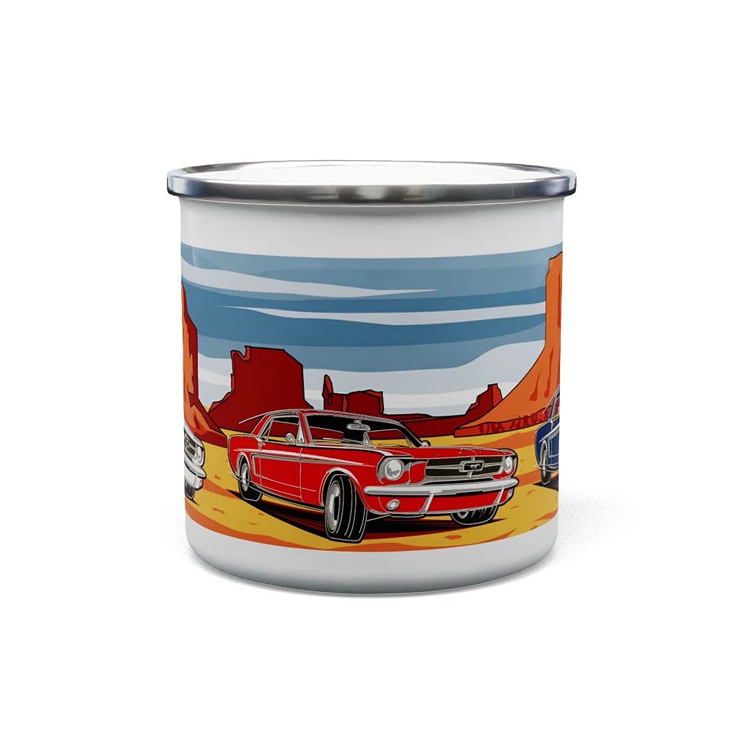Tazza di alluminio Mustang 330 ml