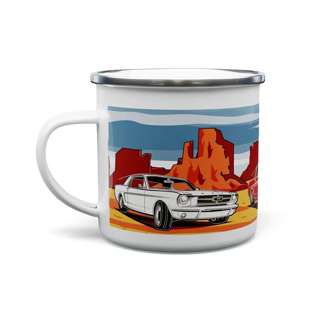 Tazza di alluminio Mustang 330 ml