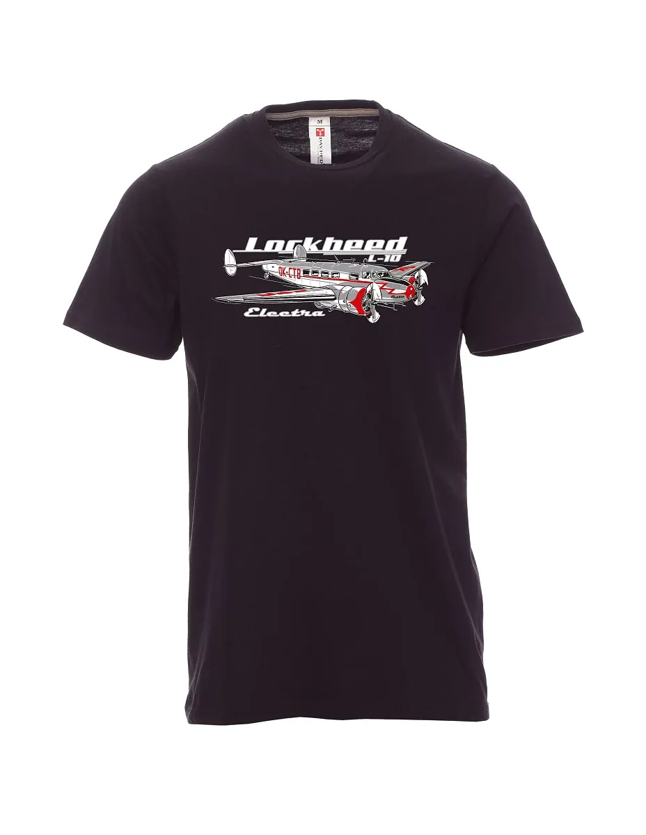 Maglia da uomo nera Lockheed L-10