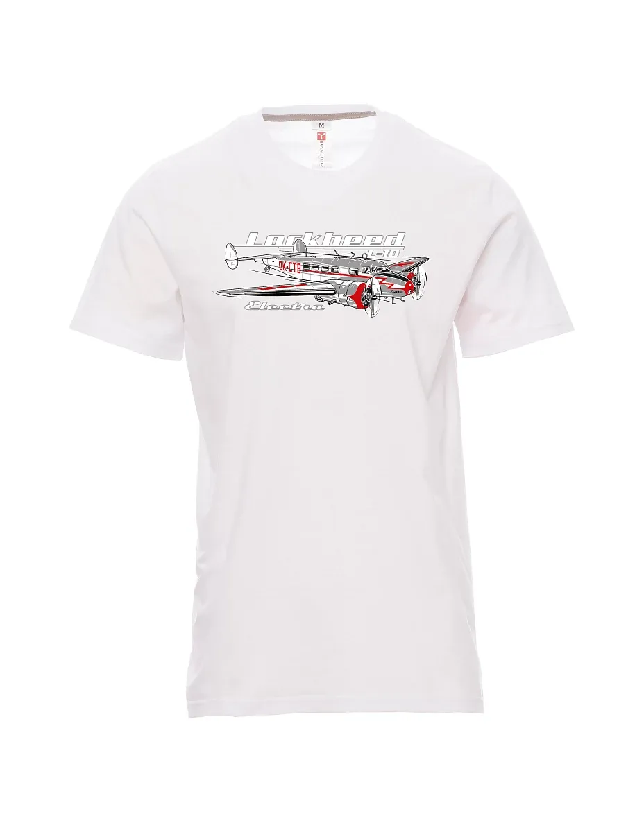 Maglia da uomo bianca Lockheed L-10