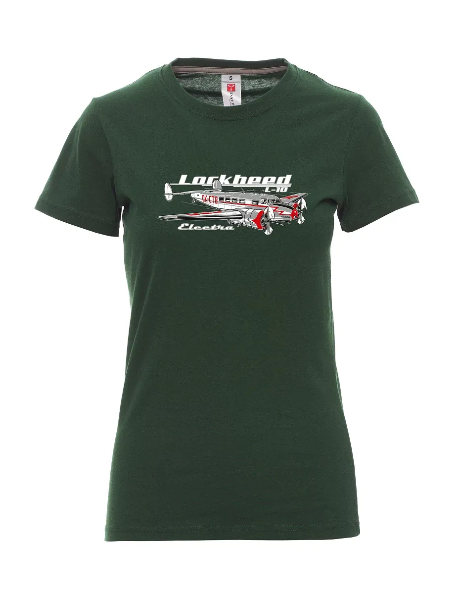 Maglia da donna verde scuro Lockheed L-10