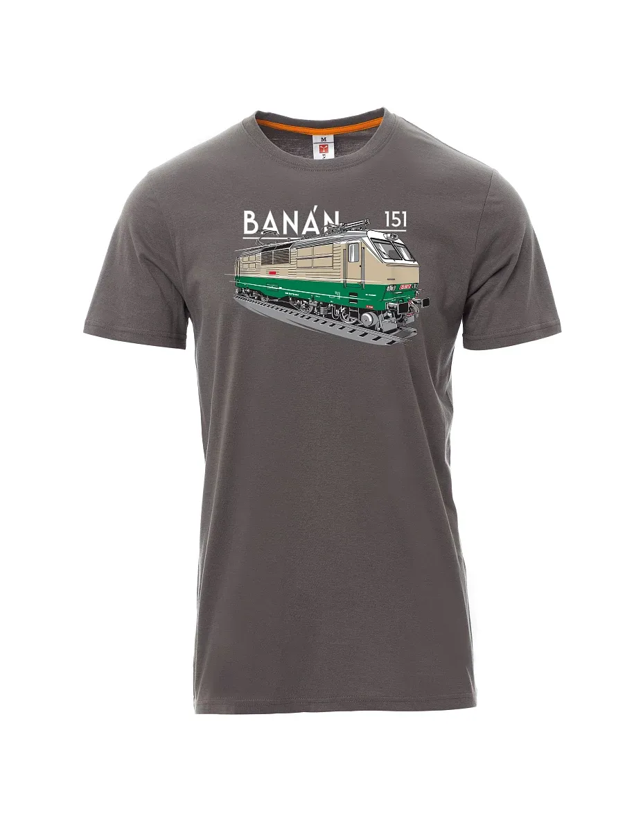 Maglia da uomo grigia Locomotiva elettrica 151 "banana"