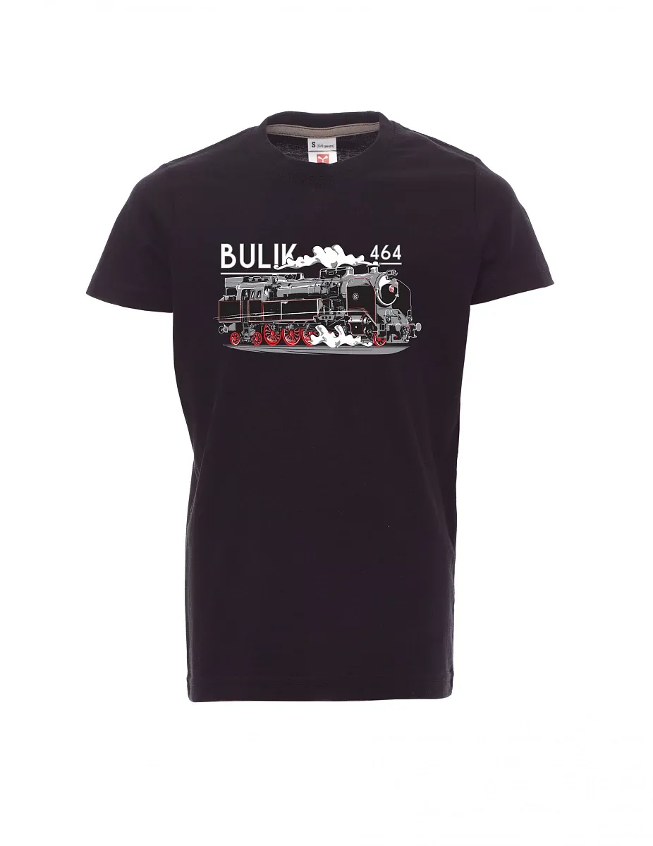 Maglia da bambino nera Locomotiva 464