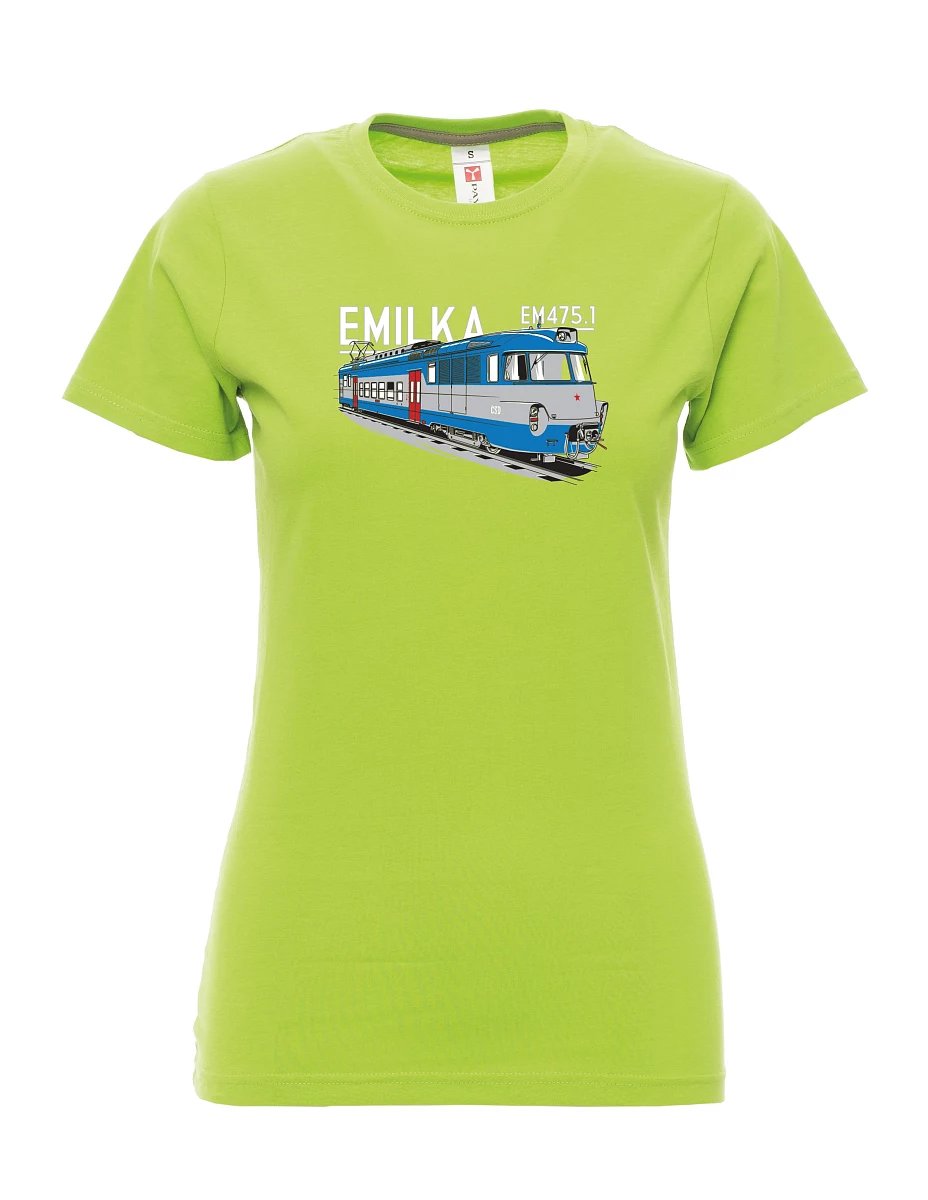 Maglia da donna colore lime Unità elettriche 475.1