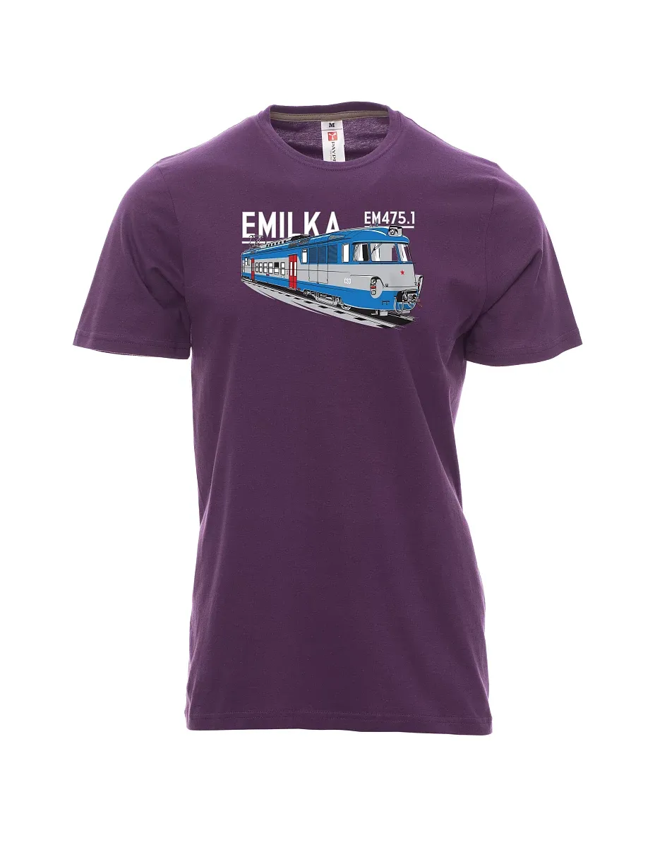 Maglia da uomo viola Unità elettriche 475.1