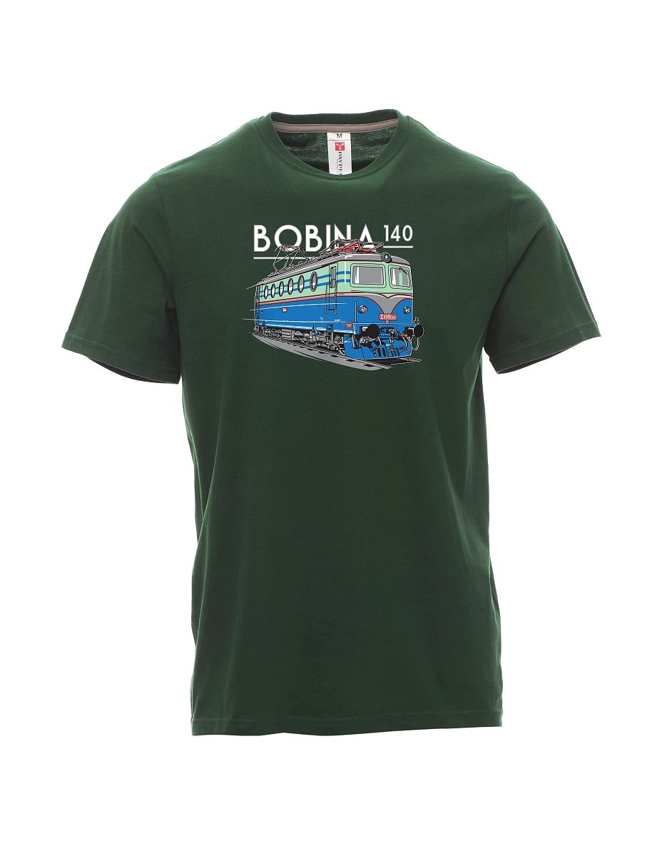 Maglia da uomo verde scuro Locomotiva 140