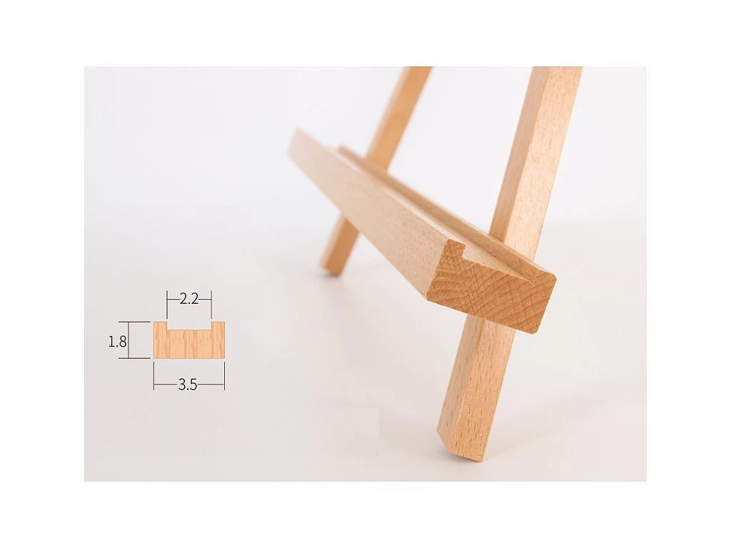 Treppiede in legno per foto - 68 cm