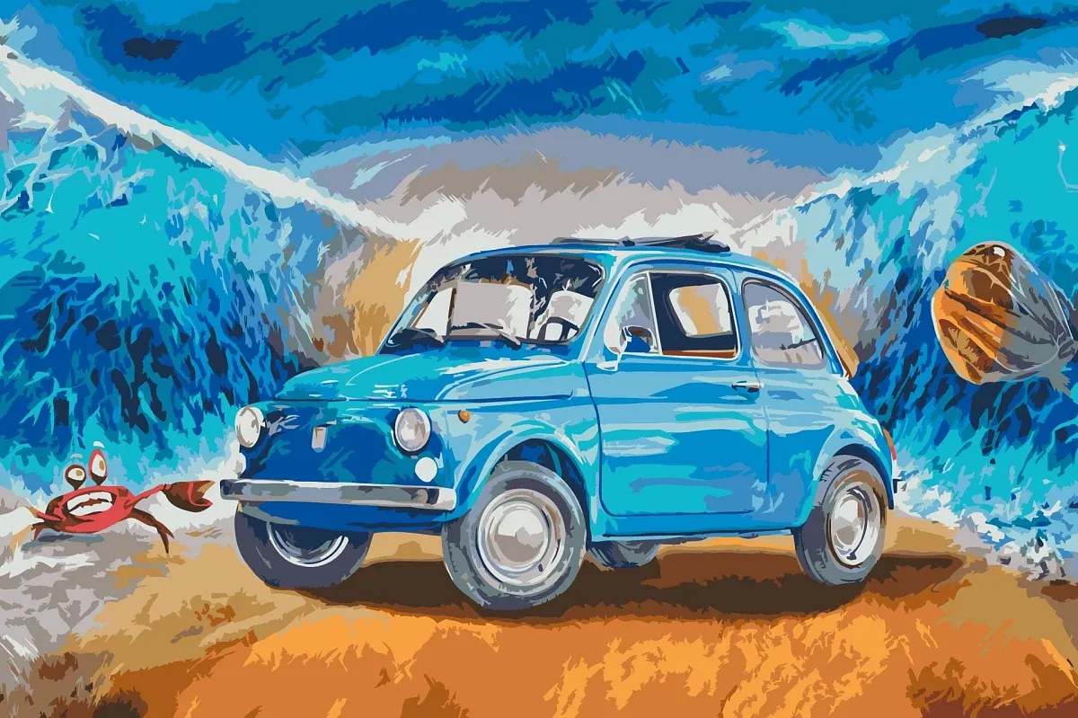 Dipingi con i numeri - immagine del veterano F 500