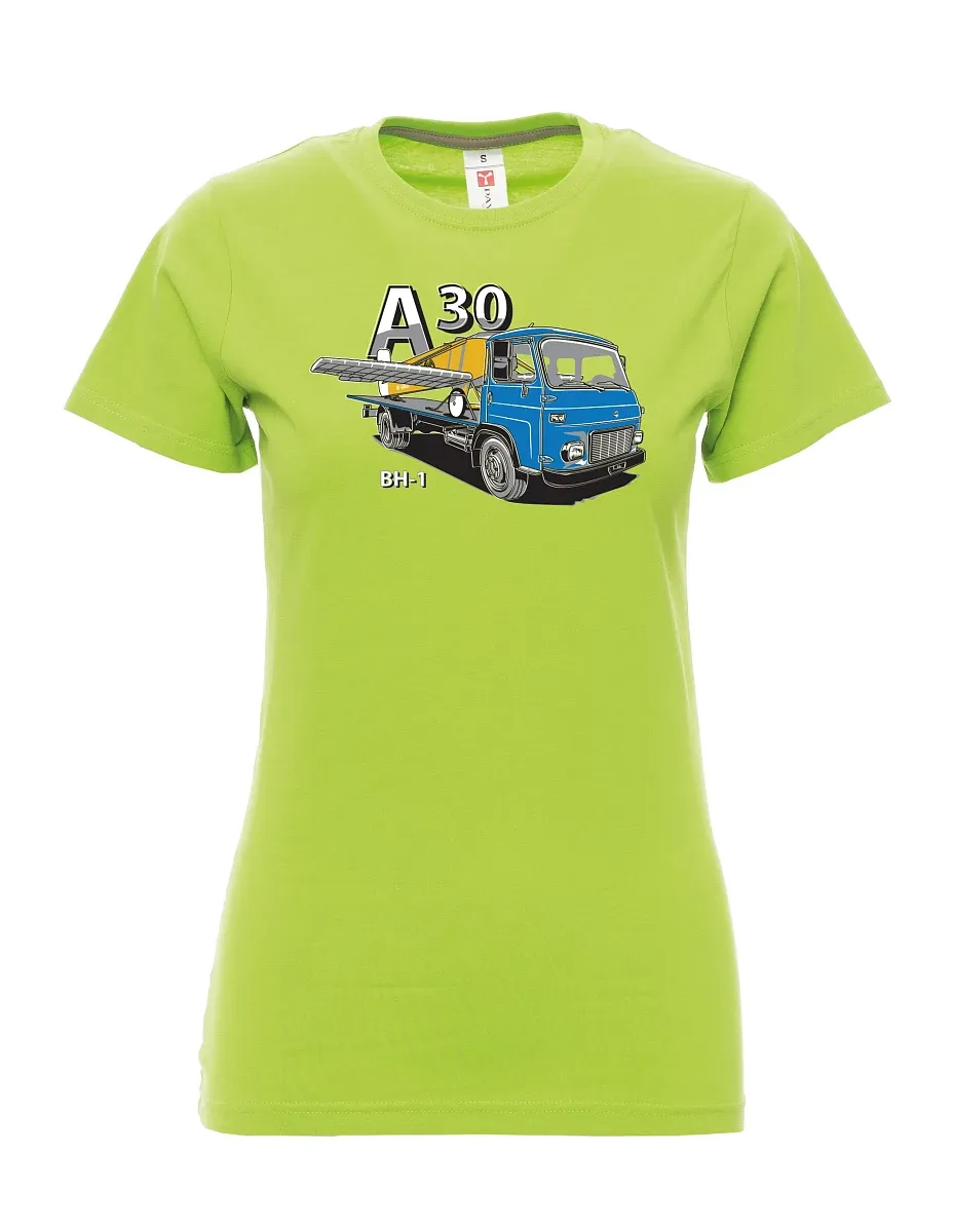 Maglia da donna colore lime Avia A30 e aereo BH - 1