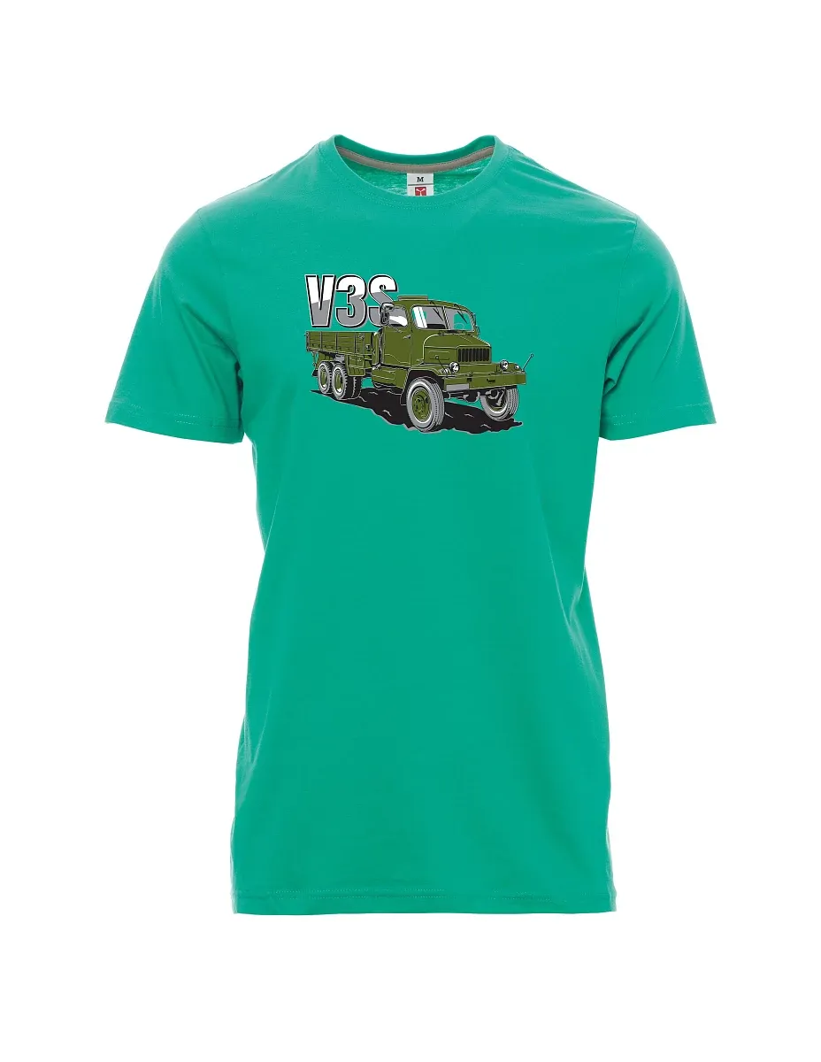 Maglia da uomo smeraldi Camion V3S Camion con pianale