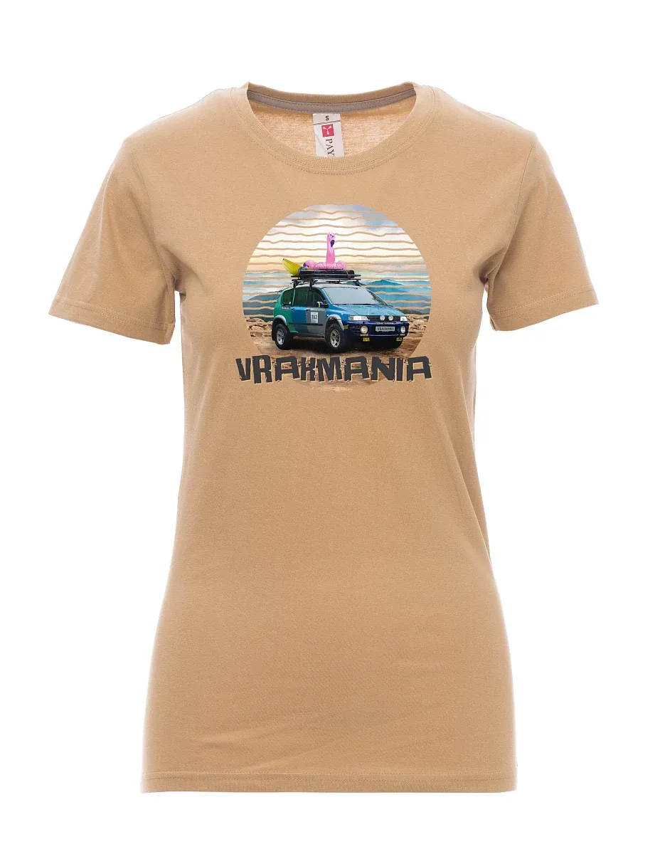 Maglia da donna marrone Vrakmania