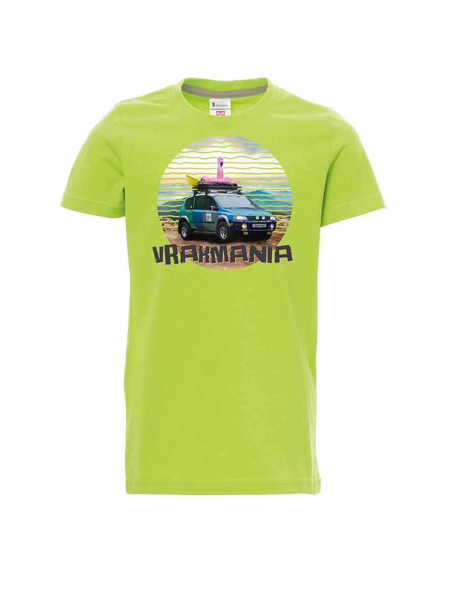 Maglia da bambino verde chiaro Vrakmania