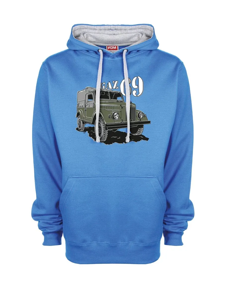 Felpa grigio-blu GAZ 69