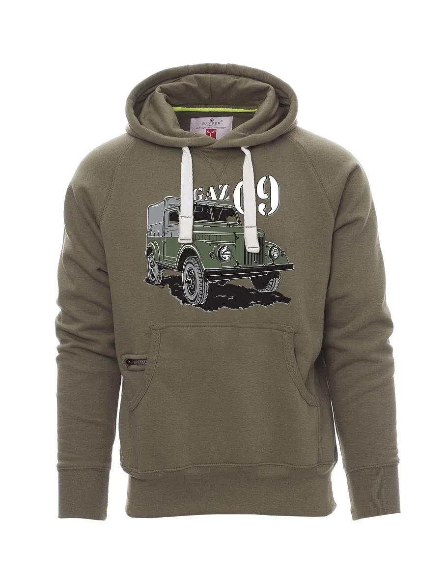Felpa da uomo cachi GAZ 69
