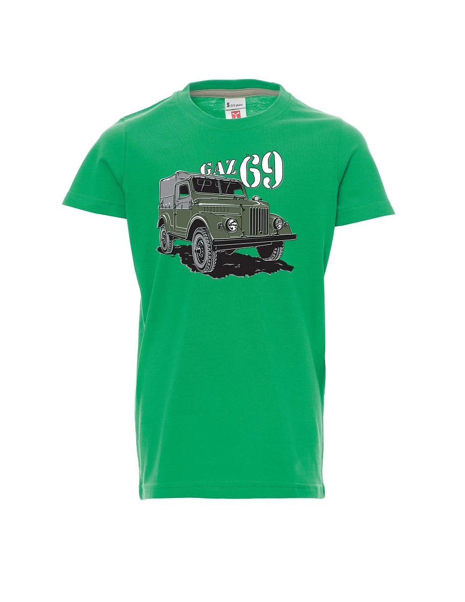 Maglia da bambino verde GAZ 69