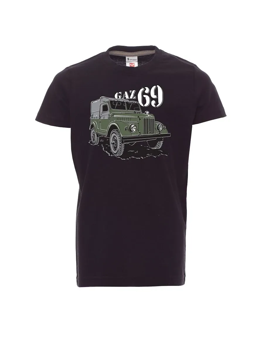 Maglia da bambino nera GAZ 69