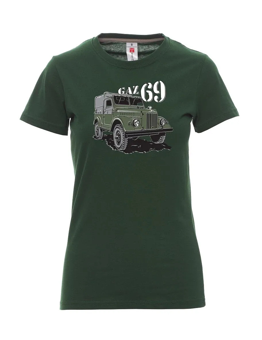 Maglia da donna verde scuro GAZ 69
