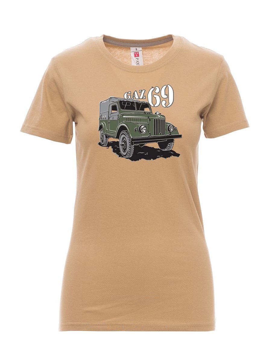 Maglia da donna marrone GAZ 69