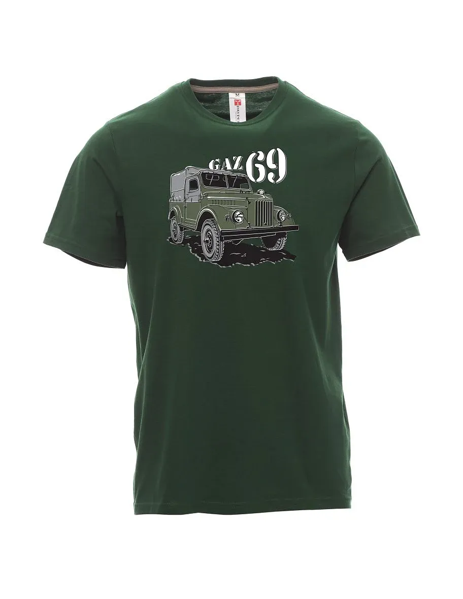 Maglia da uomo verde scuro GAZ 69