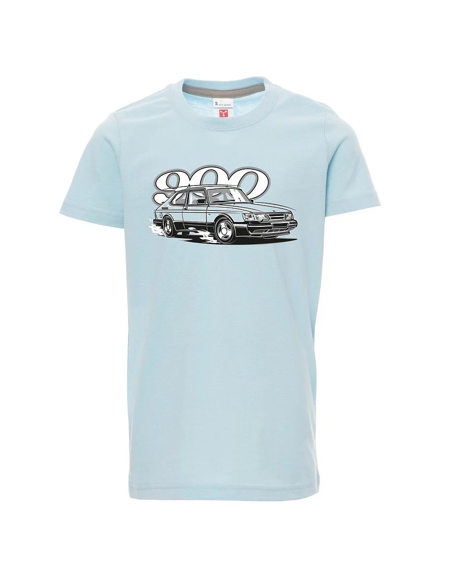 Maglia da bambino blu pallido Saabo 900