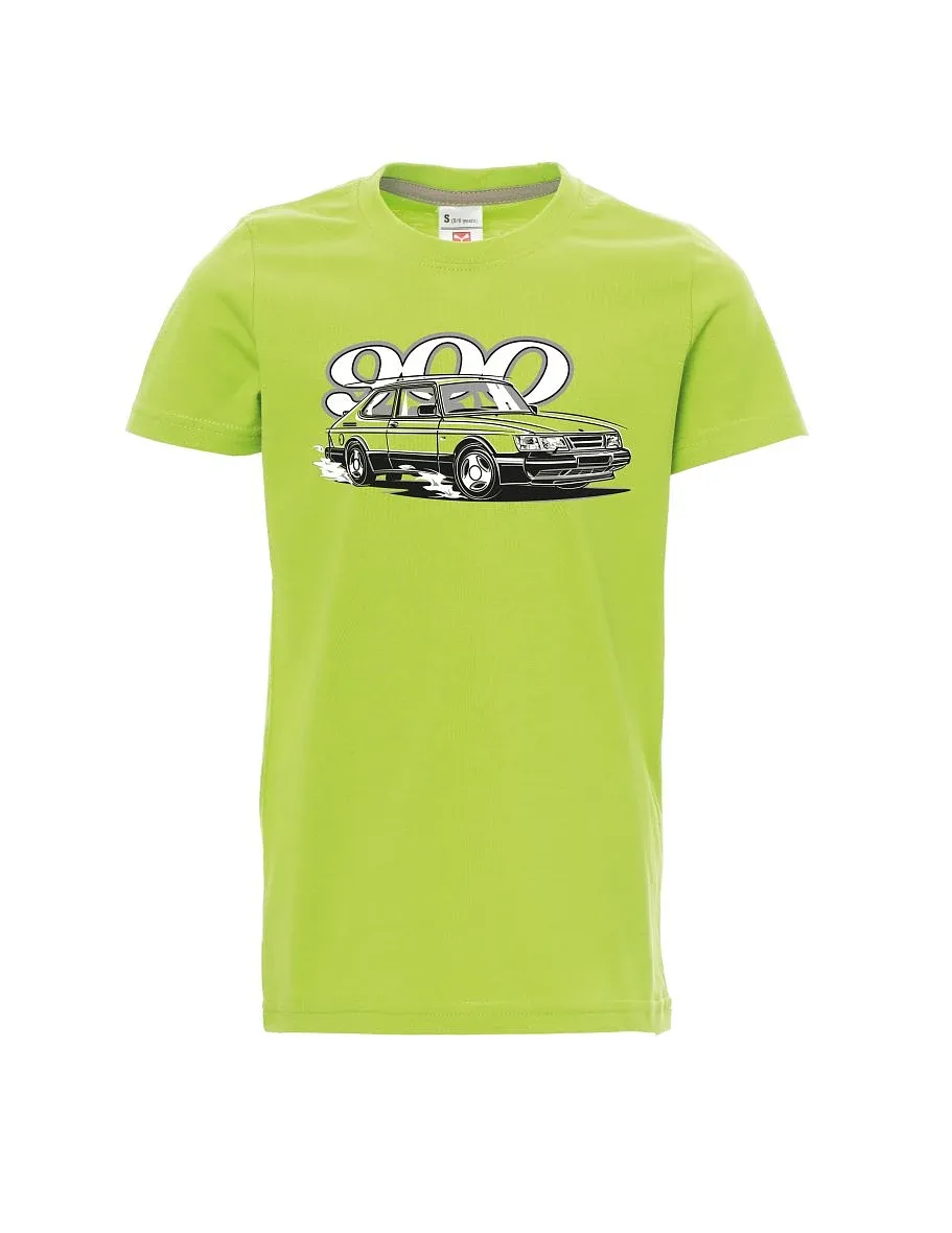 Maglia da bambino verde chiaro Saabo 900