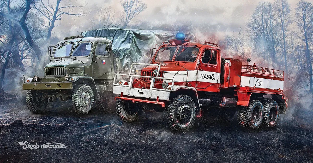 Asciugamano da bagno Camion V3S Mobiletto