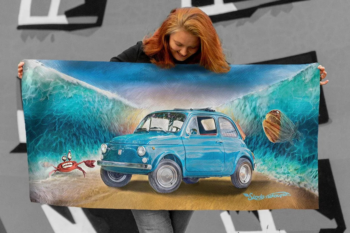 Asciugamano da bagno Il veterano italiano F 500