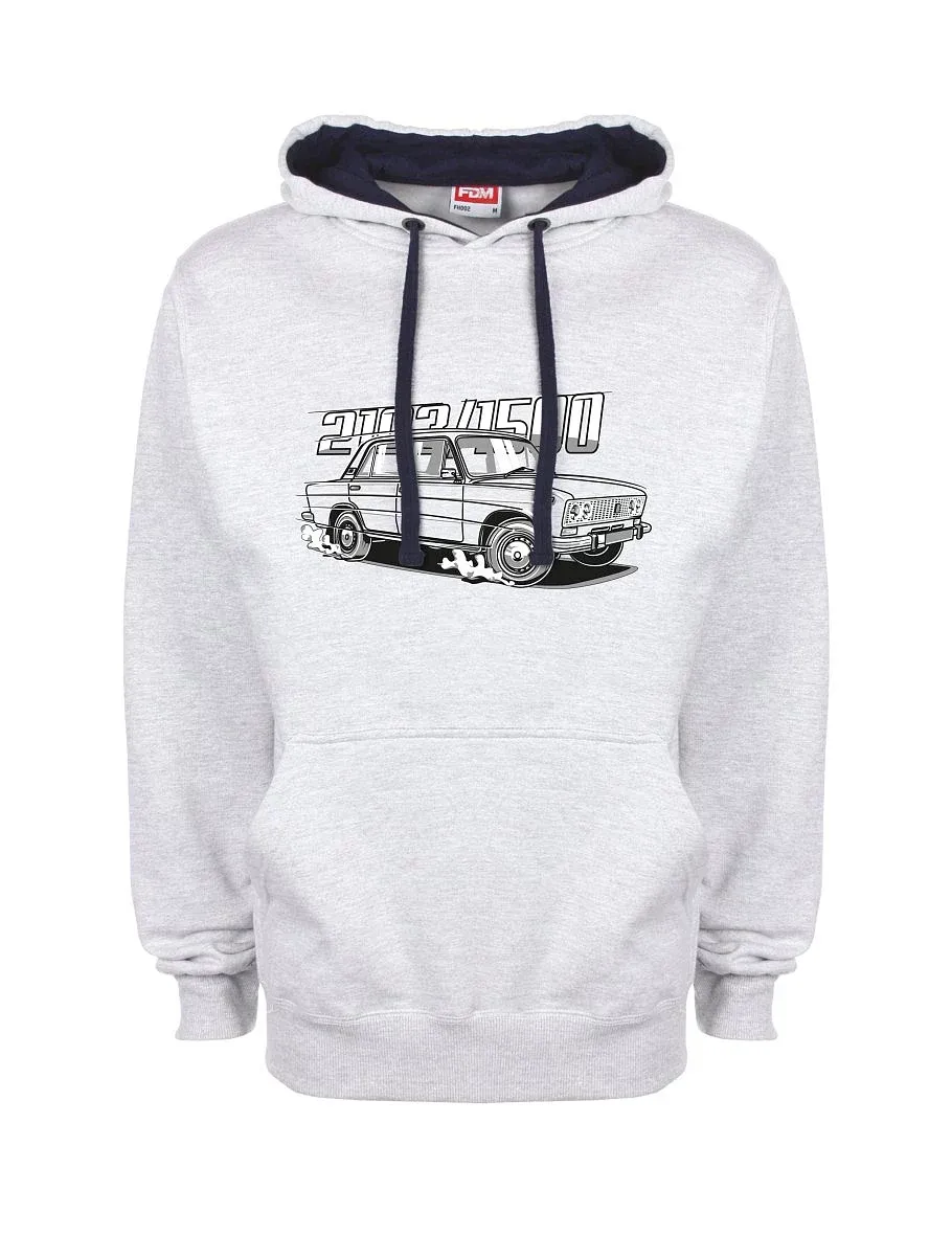 Felpa blu-grigio Lada 2103 / VAZ 1500