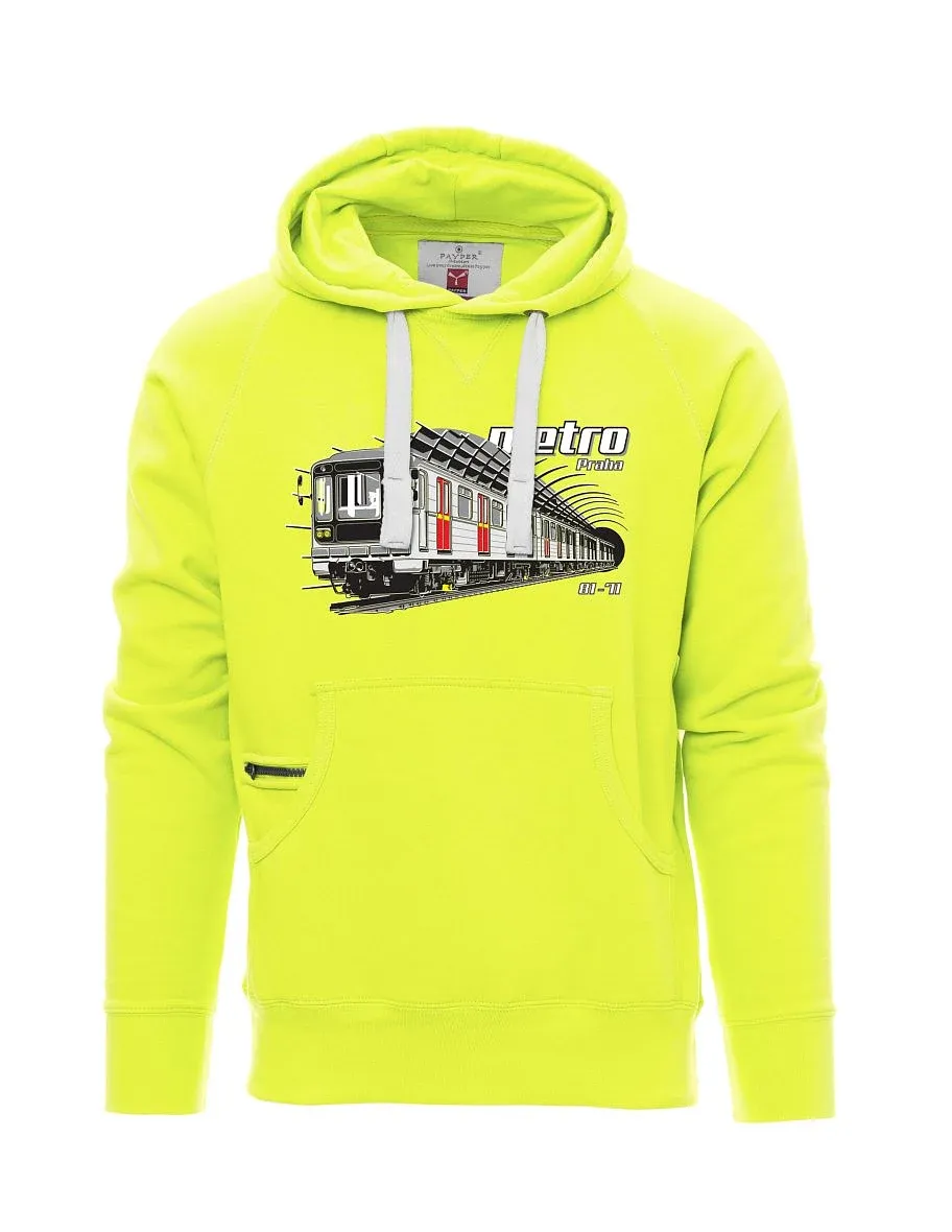 Felpa da uomo fluorescente Metro 81-71