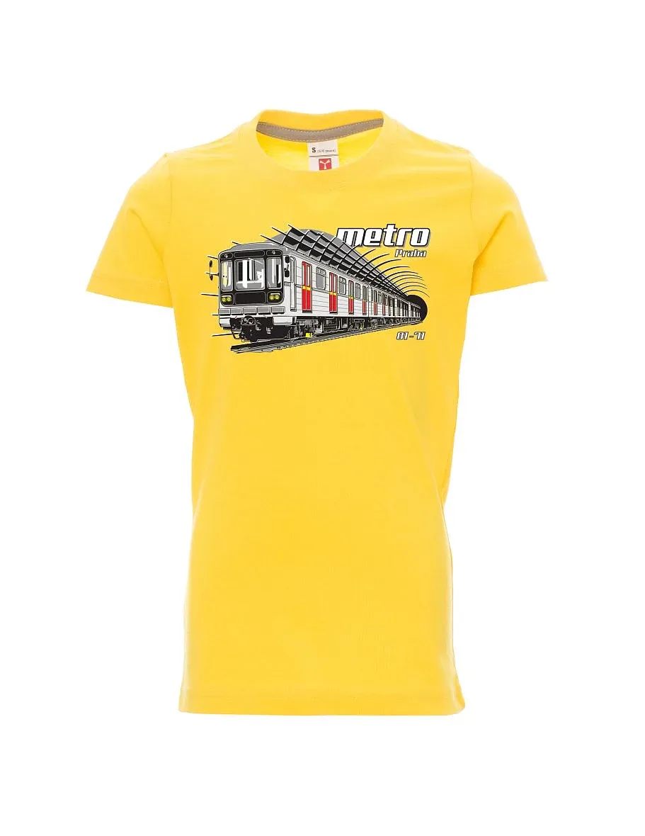 Maglia da bambino gialla Metro 81-71
