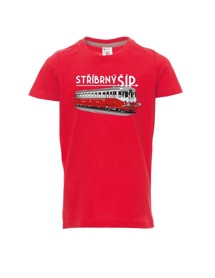 Maglia da bambino rossa Freccia d'argento M 260 001