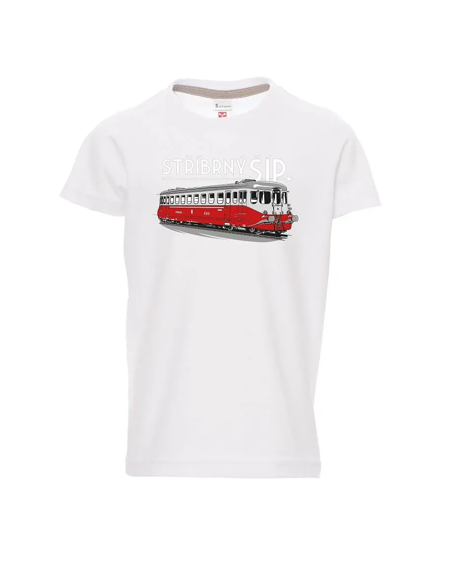 Maglia da bambino bianca Freccia d'argento M 260 001