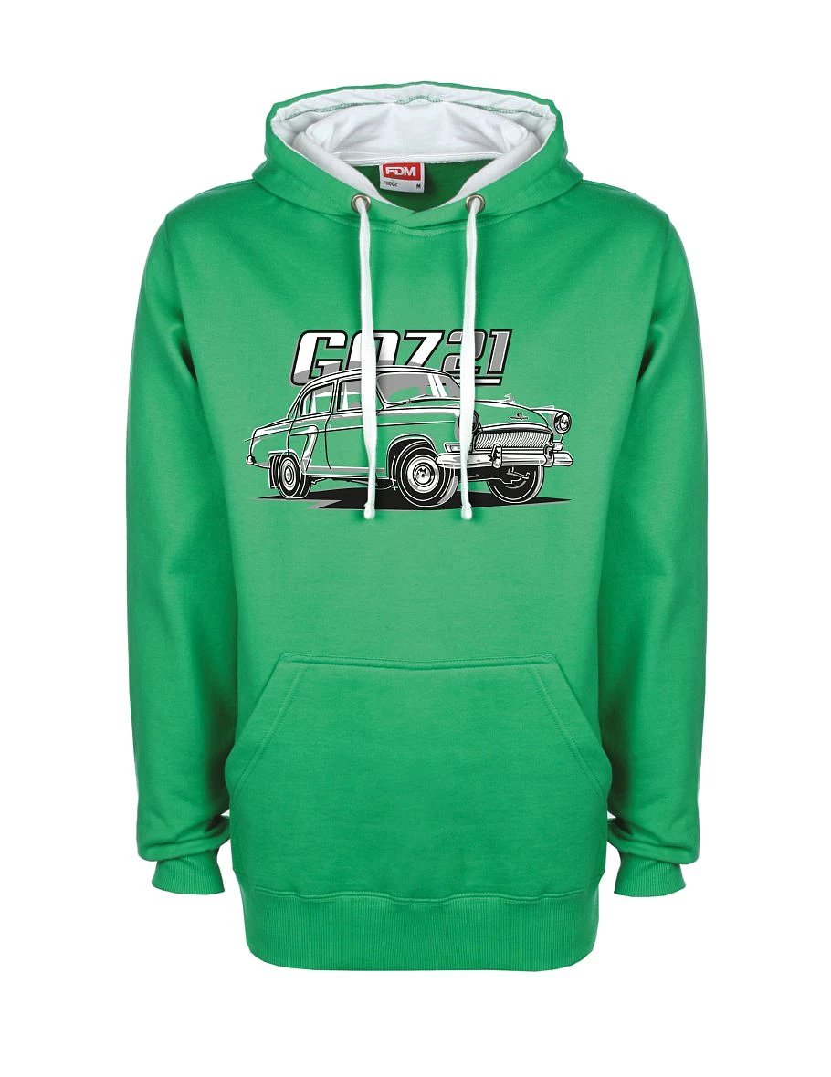 Felpa bianco-verde GAZ 21