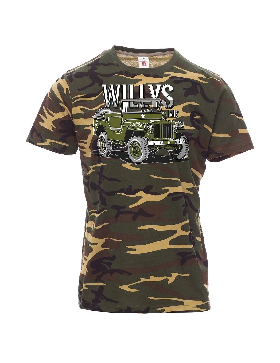 Maglia da uomo camuffare Willys MB 601