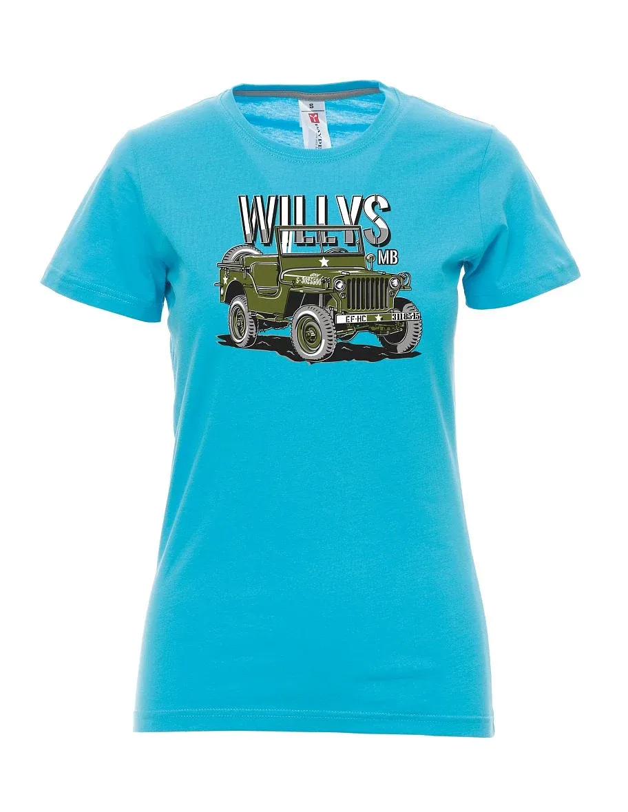 Maglia da donna colore attolo Willys MB