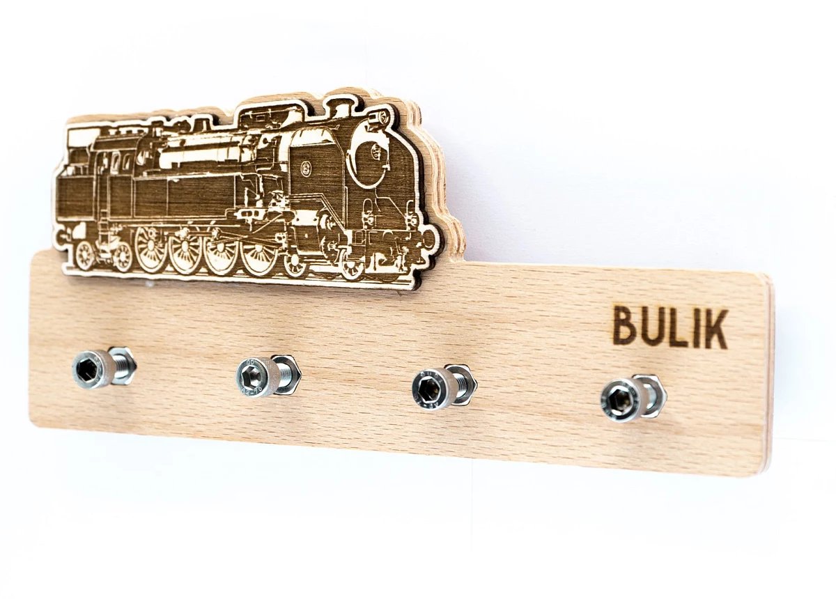 Appendichiavi in legno la Locomotiva 464