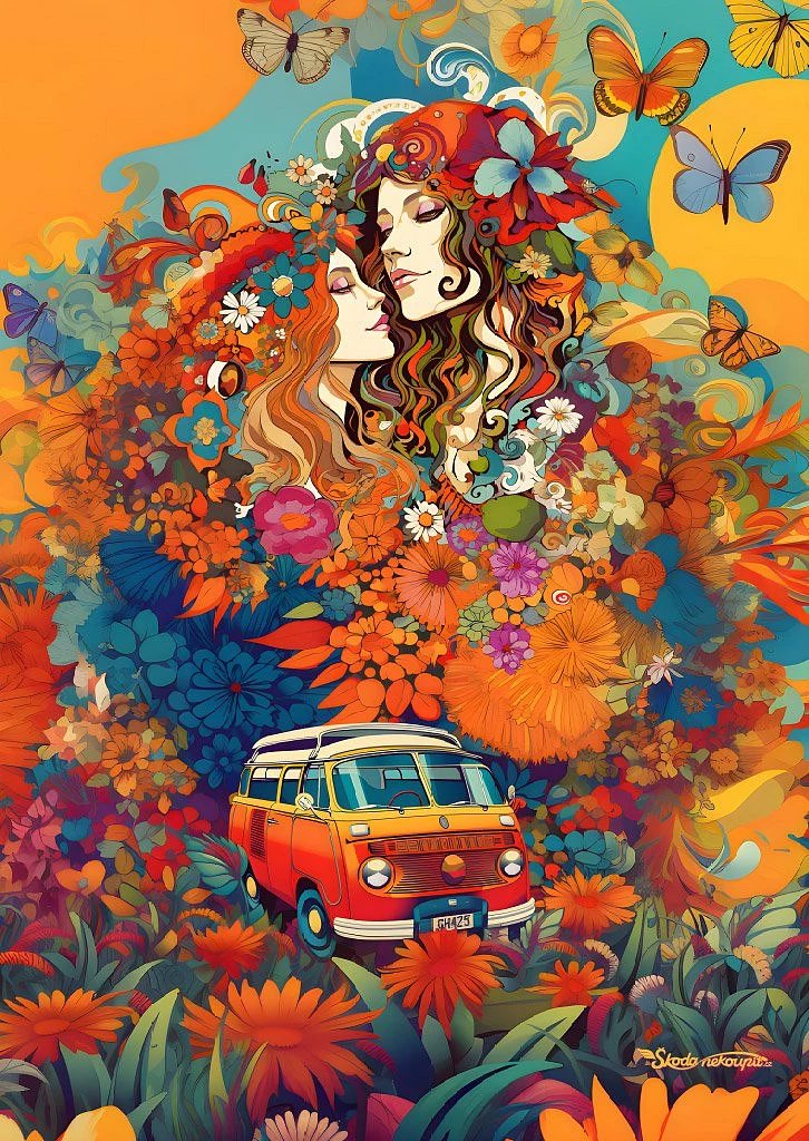 Coperta Hippie