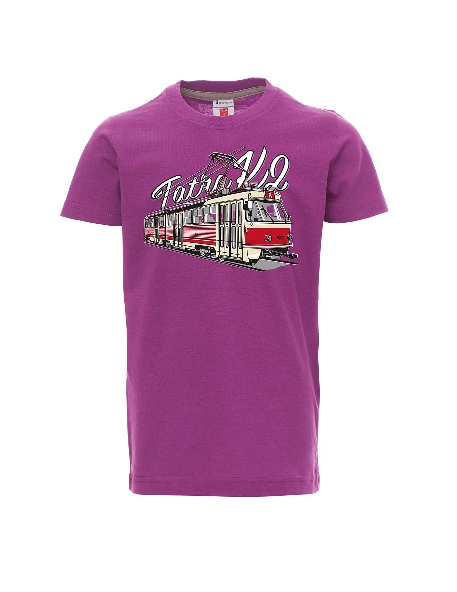 Maglia da bambino viola Tram T3
