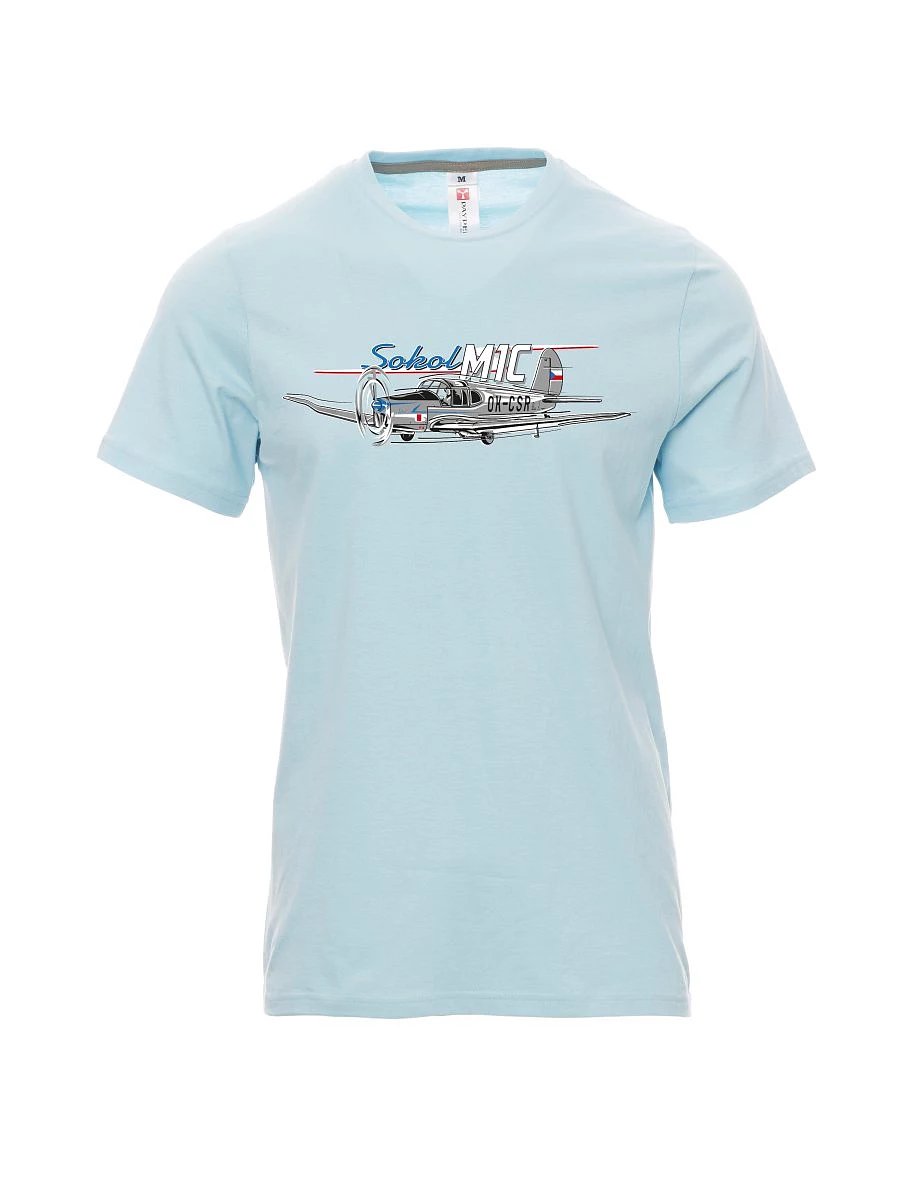 Maglia da uomo blu pallido Aereo Sokol