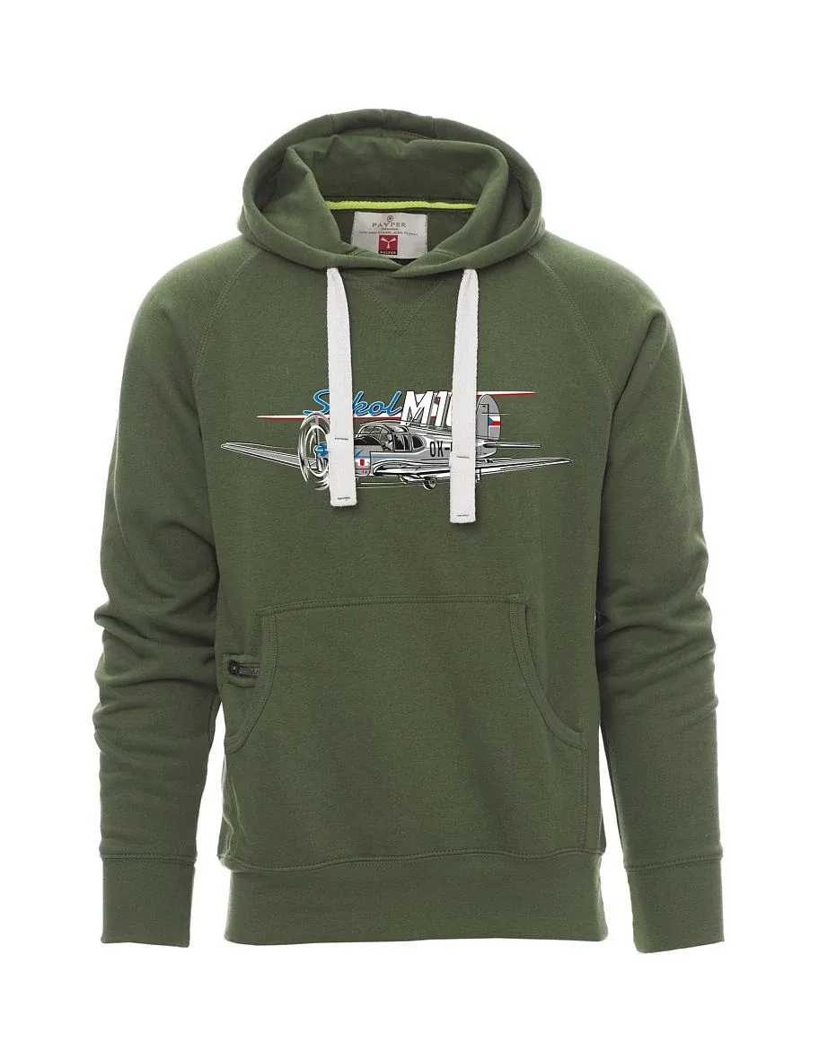 Felpa da uomo verde scuro Aereo Sokol