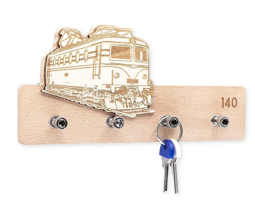 Appendichiavi in legno la Locomotiva 140