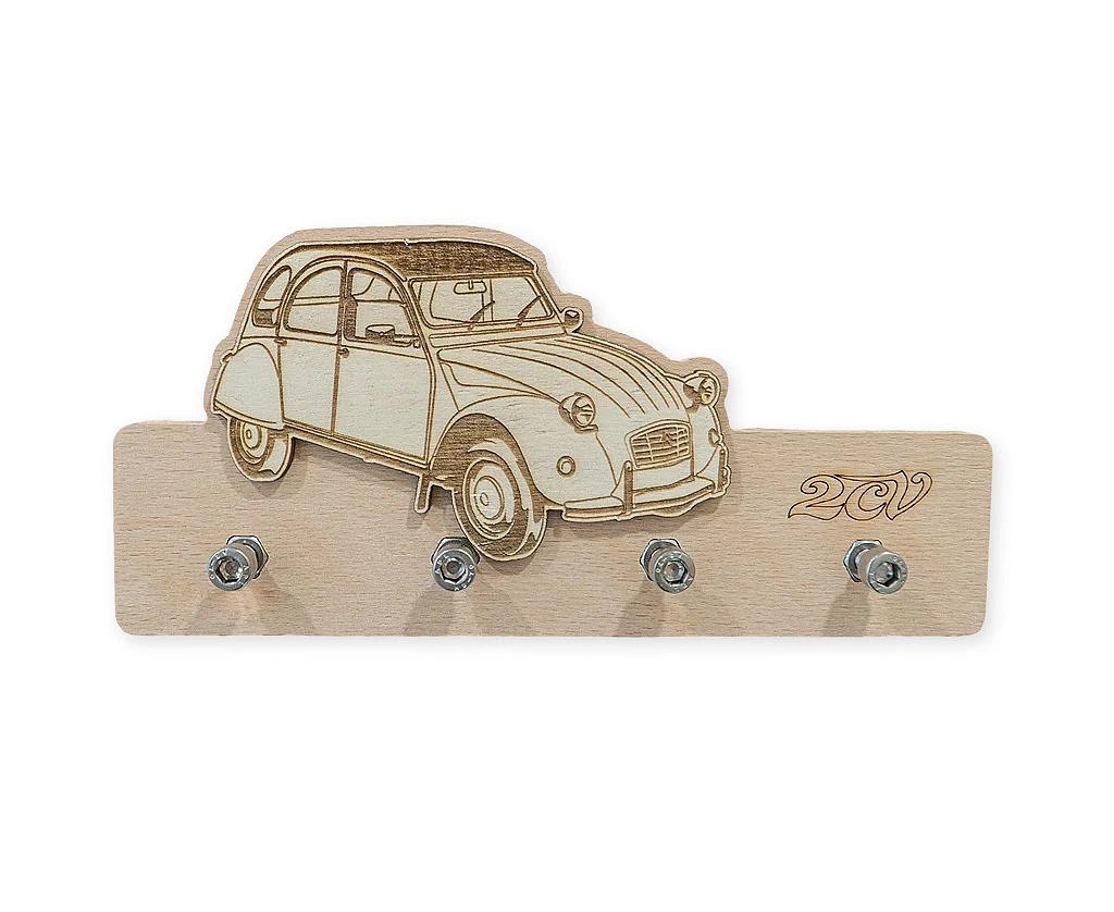 Appendichiavi in legno la 2CV