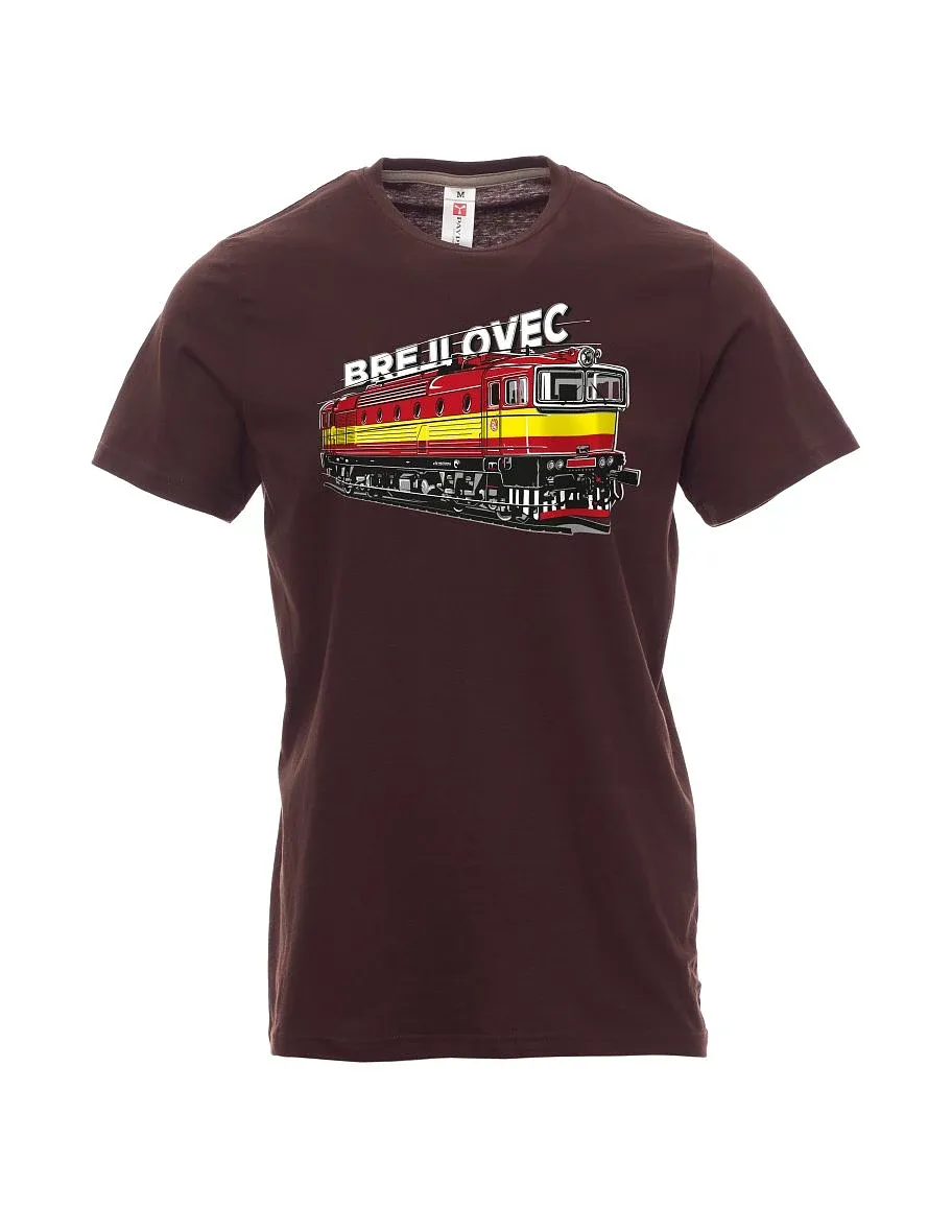 Maglia da uomo marrone scuro Locomotiva 753