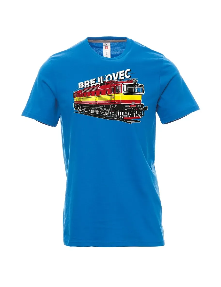 Maglia da uomo blu chiaro Locomotiva 753