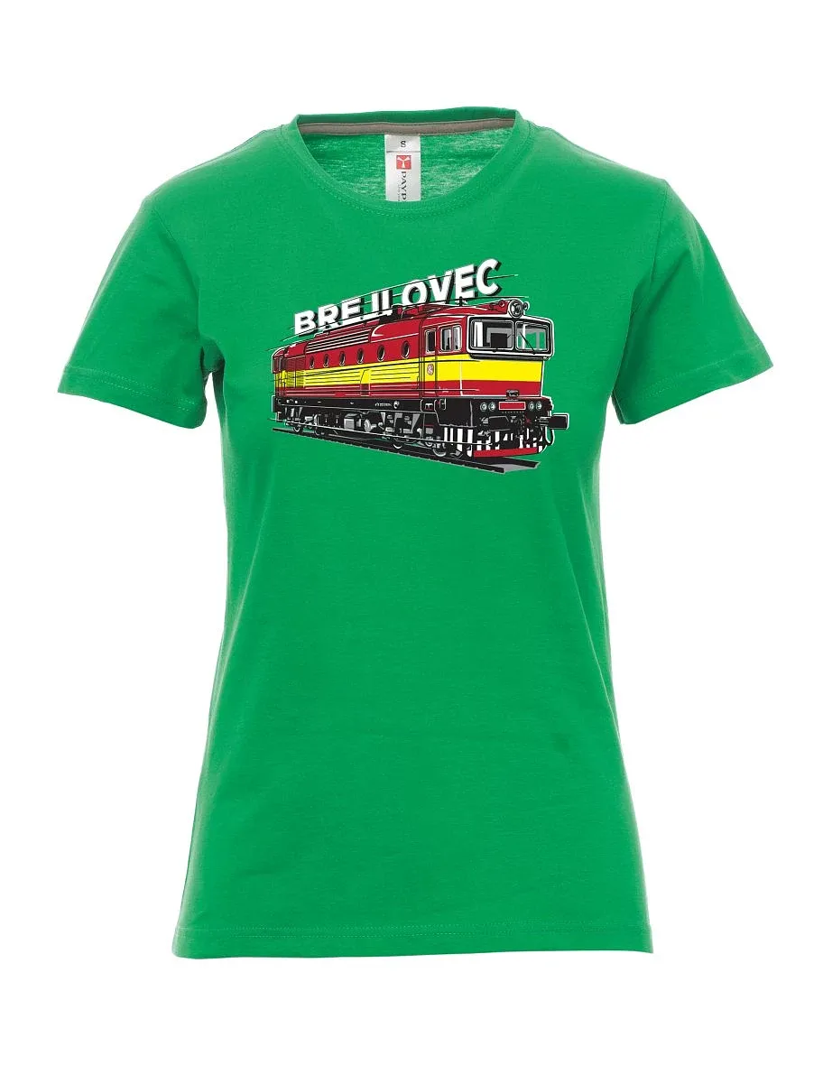 Maglia da donna verde Locomotiva 753